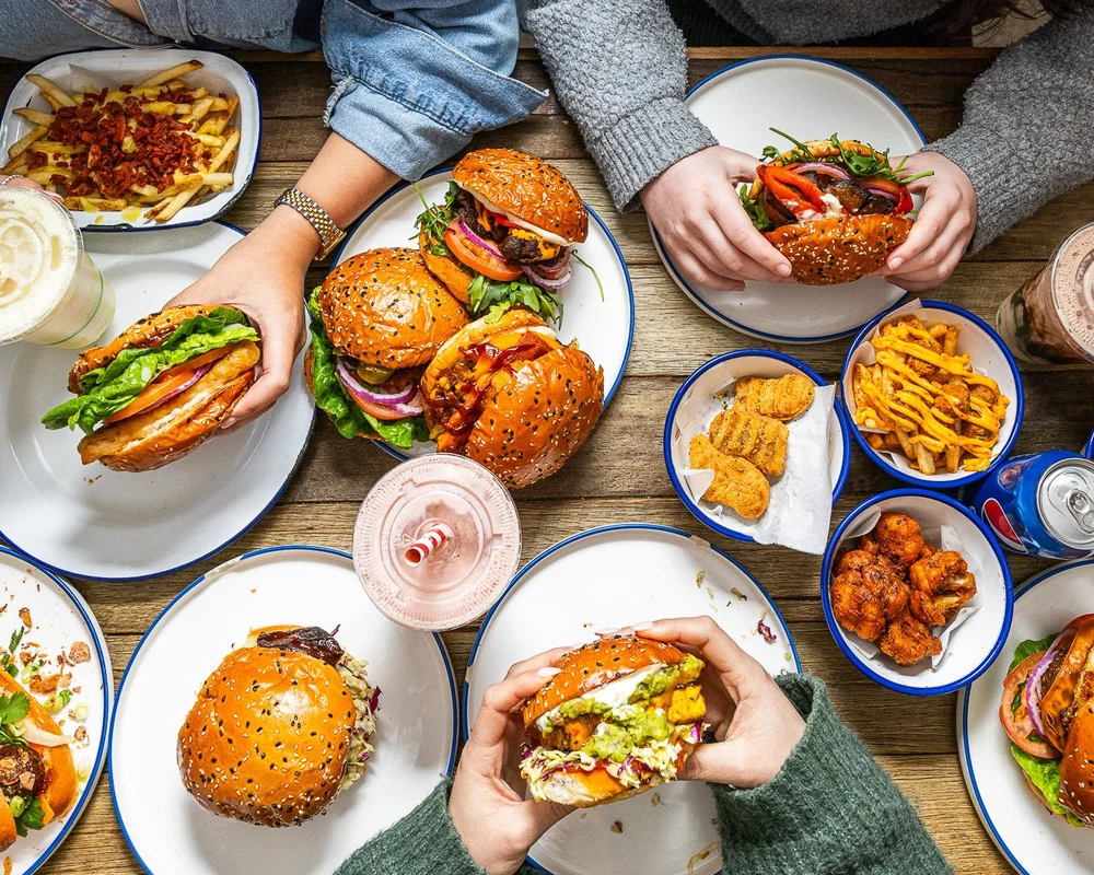 Soul Burger plant-based burger