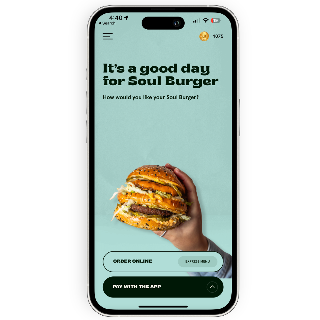 Soul Burger app
