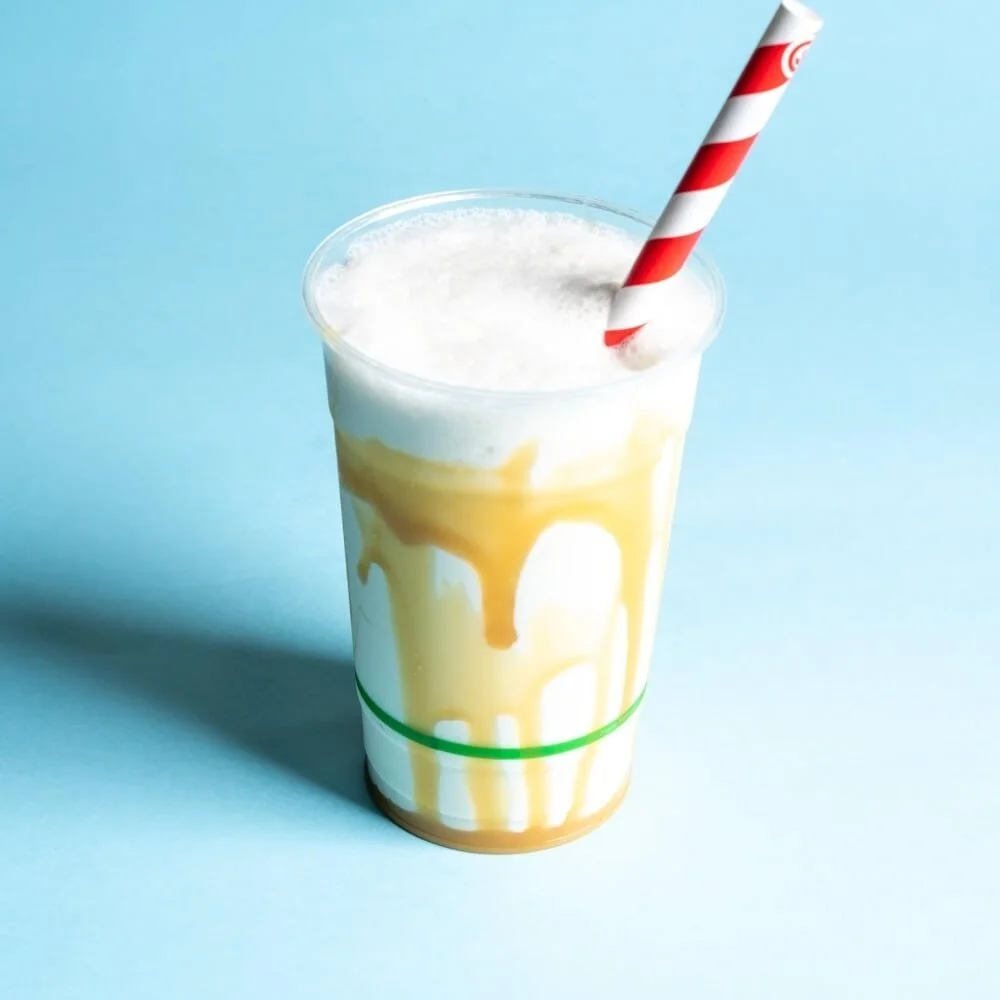 Banana-caramel shake