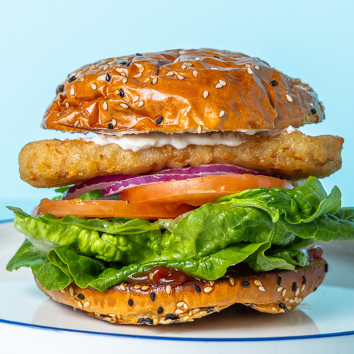 Battered Fish burger