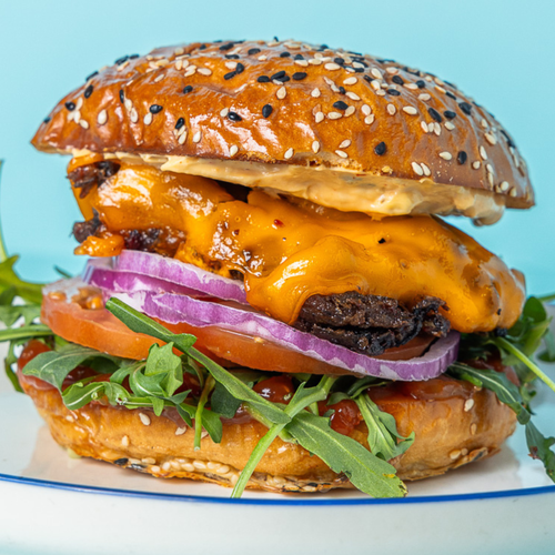 BBQ Beef Brisket burger