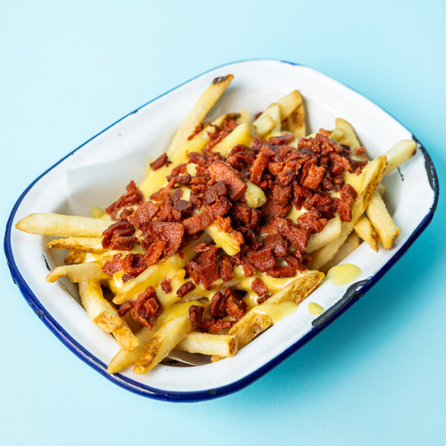 Cheesy bacon fries