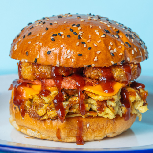 Bacon and Egg Classic burger