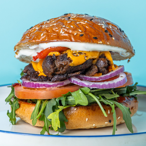 Lamb Brisket burger