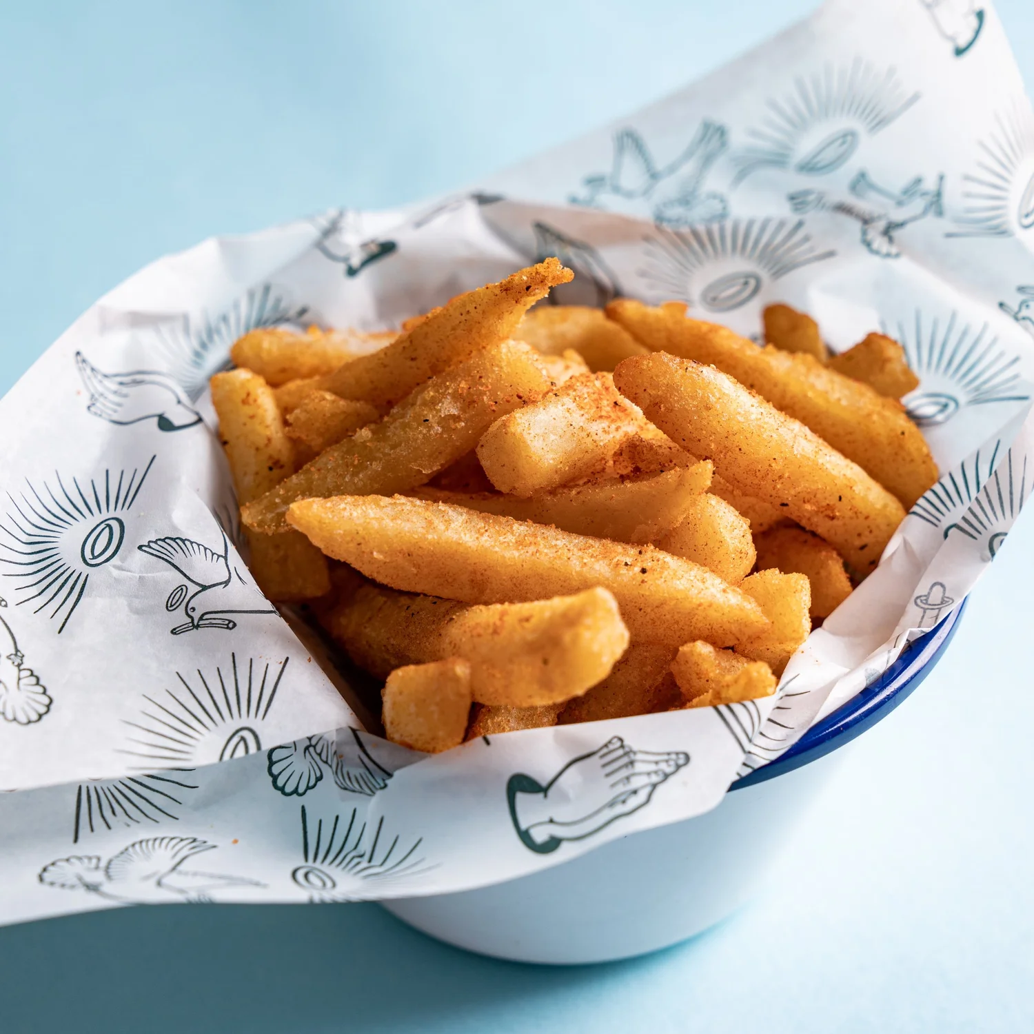 Ancho-chipotle fries