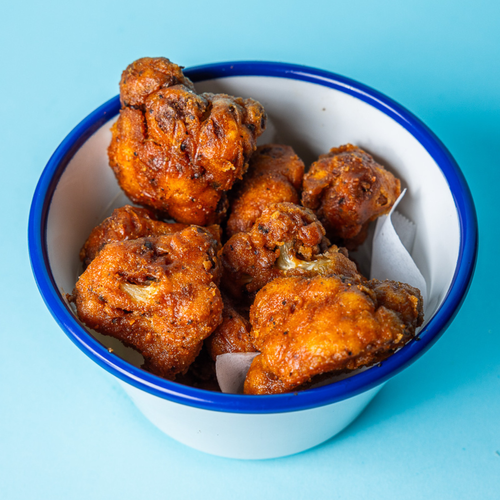 Southern fried cauliflower bites